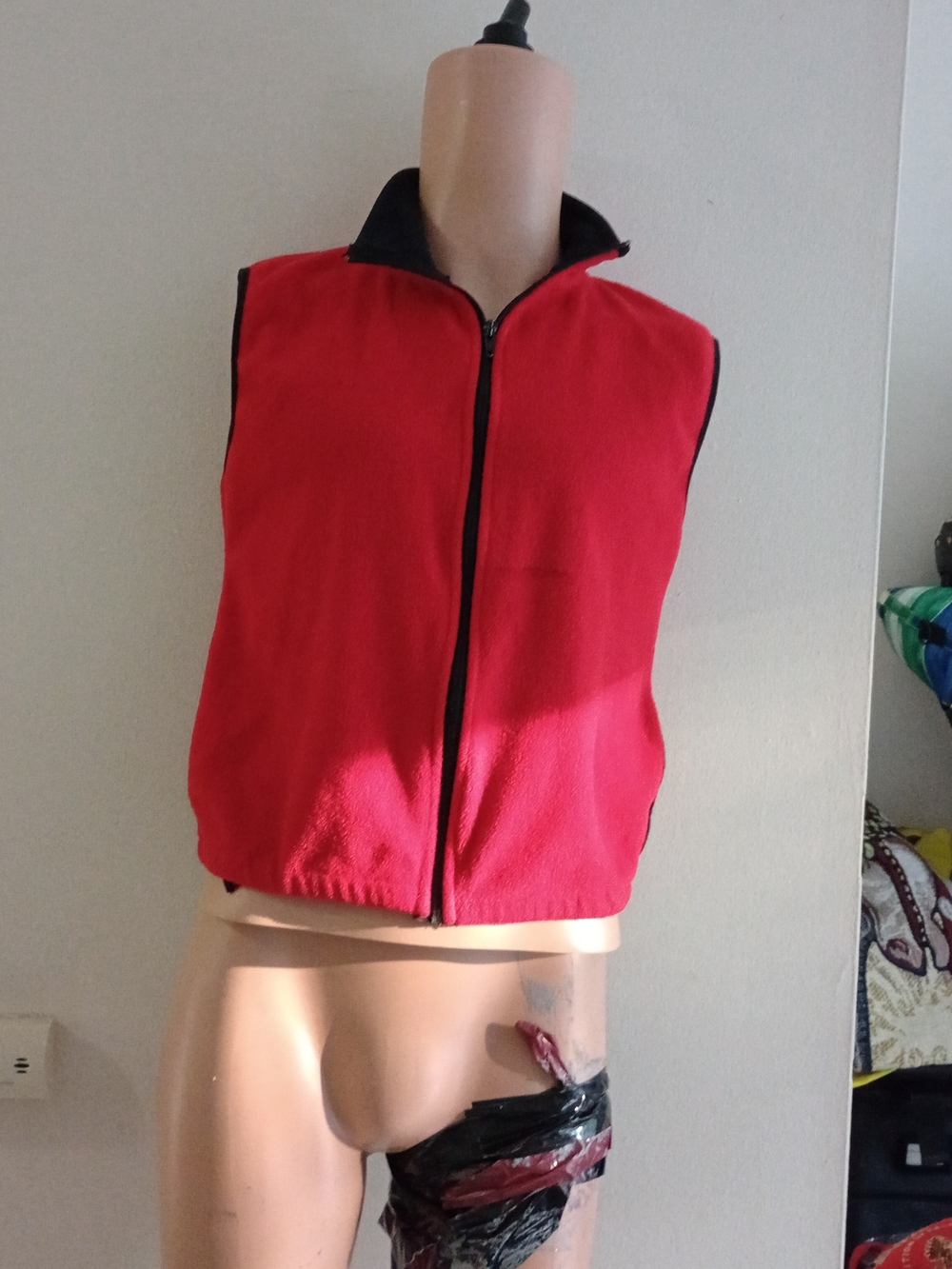 Colorado Timberline Kids Red  Zip Up Fleece Vest Medium VTG Medium